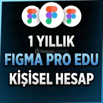 FIGMA PRO EDU 1 YILLIK KİŞİSEL HESAP - TAM GARANTİLİ