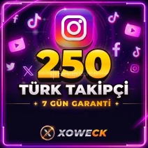 Instagram 250 Türk Takipçi | 🛡 7 GÜN GARANTİLİ