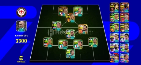 110 zlatan 107 delpiero 109 hazard 107 yamal ÇOKİYİHESA