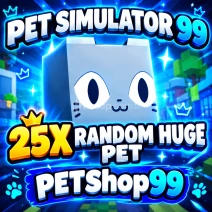 PETS99 25 ADET RANDOM HUGE PET