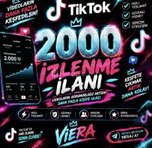 🔥 TikTok 2.000 İzlenme Hizmeti | VİERA 💗⚡
