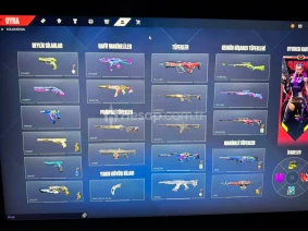 Herşeyi değişen değerli skinler bulunan hesap