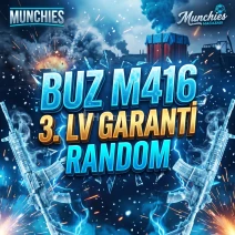 🌟BUZ M416 3.LV GARANTİLİ RANDOM HESAP 🌟