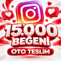 ⭐Keşfet Etkili - İnstagram 15.000 Beğeni⭐