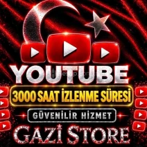 ⭐(GARANTİLİ) 3000 SAAT İZLENME SÜRESİ- PARA KAZANMA AÇ⭐