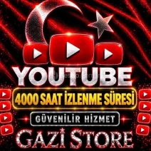 ⭐(GARANTİLİ) 4000 SAAT İZLENME SÜRESİ- PARA KAZANMA AÇ⭐