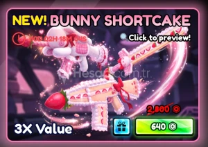 Hypershot Bunny Shortcake Gamepass Gift