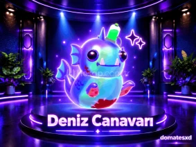 ⭐ PK XD PARLAK DENİZ CANAVARI ÖZEL PET ⭐