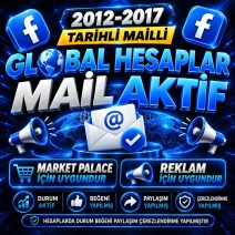 2012-2017 TARİHLİ GLOBAL FACEBOOK HESAPLARI