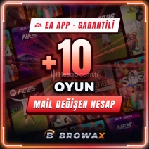 EA App +10 Oyunlu Garantili Mail Değişen Hesap