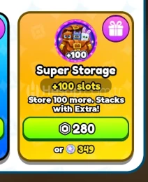 Tap Simulator Super Storage Gamepass Gift