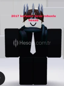 Roblox 2017 kurumlu robuxlu hesab