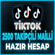 ⭐(2500 TAKİPÇİLİ) + İLK MAİL TESLİM HESAP⭐