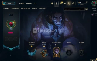 EUW - PLAT II - 27 CHAMP - 40LVL