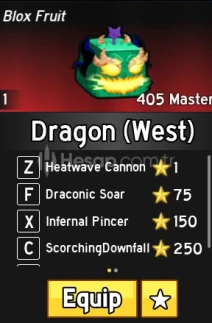 Dragon West - Blox Fruits (ucuz)