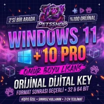 WINDOWS 11  10 PRO ORİJİNAL KEY ⚡ OTOMATİK TESLİMAT