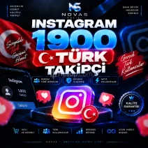 İNSTAGRAM 1900 TÜRK TAKİPÇİ - KEŞFET ETKİLİ