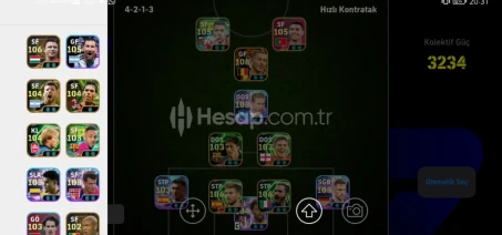 ⭐ 3235KG 109 HAZARD 106 PİQE 106 BONNUCİ 106 PUSKAS