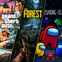 ⭐GTA 5 THE FOREST AMONG US STEAM HESAP⭐