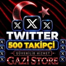 ⭐ TWİTTER (X) 500 ORGANİK TAKİPÇİ  + GARANTİLİ⭐