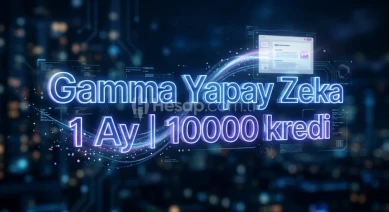 Gamma Yapay Zeka 1 Ay 10000 kredi