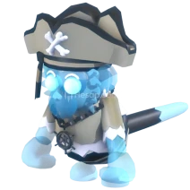 ⭐ | 1 Adet NFR Pirate Ghost Capuchin Monkey | Adopt Me