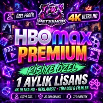 ⭐HBO MAX 1 AYLIK PREMİUM⭐ KİŞİYE ÖZEL PROFİL 4K UHD⭐