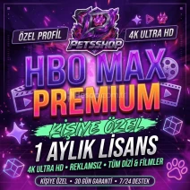 ⭐HBO MAX 1 AYLIK PREMİUM⭐ KİŞİYE ÖZEL PROFİL 4K UHD⭐