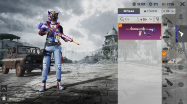 M416 SKINLI - 30 LEVEL BAŞLANGIÇ HESABI