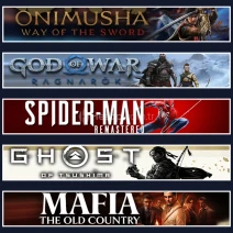 Onimusha +Ragnarök +SP1 +Tsushima +Mafia
