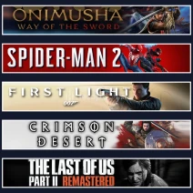 Onimusha +Spider 2 +007 +Crimson +TLOU2