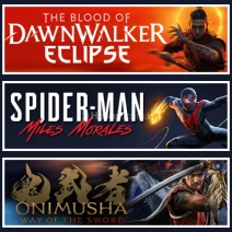Dawnwalker +Miles Morales +Onimusha