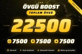 22500 OYUN İÇİ ÖVGÜ TESLİM GÜVEN FAKTÖRÜ