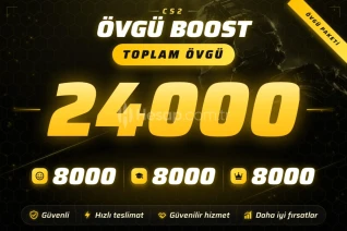 24000 OYUN İÇİ ÖVGÜ TESLİM GÜVEN FAKTÖRÜ