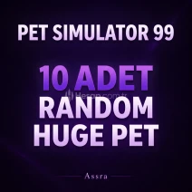 ⭐ | 10 Adet Random Huge Pet | Pet Simulator 99 PS99