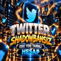 ⭐SHADOWBANSIZ⚡TWİTTER ONAYLI SAĞLAM HESAPLAR ⚡