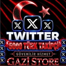 ⭐ TWİTTER (X) 5000 ORGANİK %100 TÜRK TAKİPÇİ+GARANTİLİ⭐