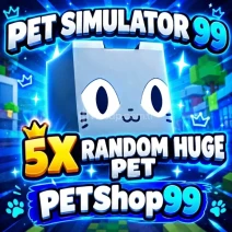 PETS99 5 ADET RANDOM HUGE PETS