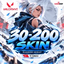 %100 TR⭐30-200 SKİN RANDOM HESAP⭐