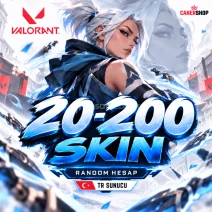 %100 TR⭐20-200 SKİN RANDOM HESAP⭐