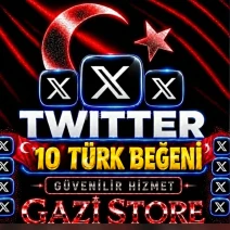⭐ TWİTTER (X) 10 BEĞENİ ORGANİK TÜRK + GARANTİLİ⭐