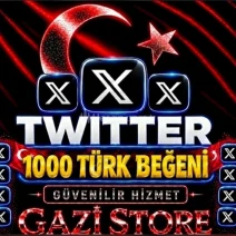 ⭐ TWİTTER (X) 1000 BEĞENİ ORGANİK TÜRK + GARANTİLİ⭐