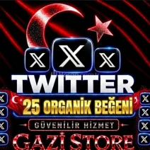 ⭐ TWİTTER (X) 25 BEĞENİ %100 ORGANİK + GARANTİLİ⭐