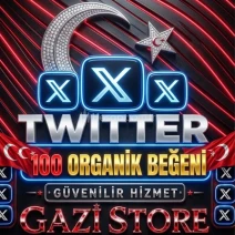 ⭐ TWİTTER (X) 100 BEĞENİ %100 ORGANİK + GARANTİLİ⭐