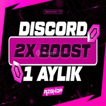 ✨OTOTESLİM+STOKVAR DİSCORD 1 AYLIK 2X BOOST ✨