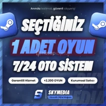 ⭐(SEÇTİĞİNİZ 1 OYUN) +2200 OYUN + 7-24 OTO⭐