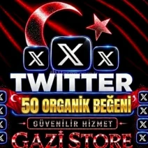 ⭐ TWİTTER (X) 50 BEĞENİ %100 ORGANİK + GARANTİLİ⭐