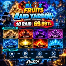 Blox Fruits 10x Raid | Buddha & Dough Hariç