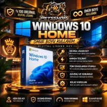 WINDOWS 10 HOME ORİJİNAL KEY ⚡ OTOMATİK TESLİMAT