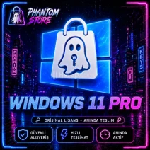 💻 WINDOWS 11 PRO LİSANS ANAHTARI